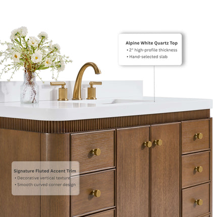 Aston 48" Bath Vanity Set Ancerre Designs