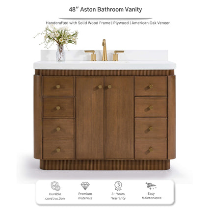 Aston 48" Bath Vanity Set Ancerre Designs