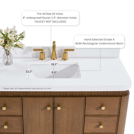Aston 48" Bath Vanity Set Ancerre Designs