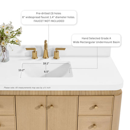 Aston 48" Bath Vanity Set Ancerre Designs