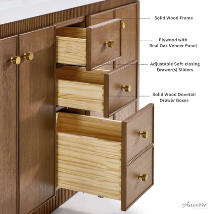 Aston 60" Bath Vanity Set Ancerre Designs