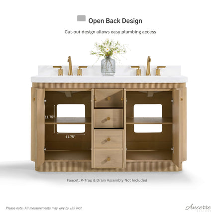 Aston 60" Bath Vanity Set Ancerre Designs