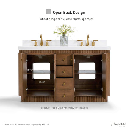 Aston 72" Bath Vanity Set Ancerre Designs