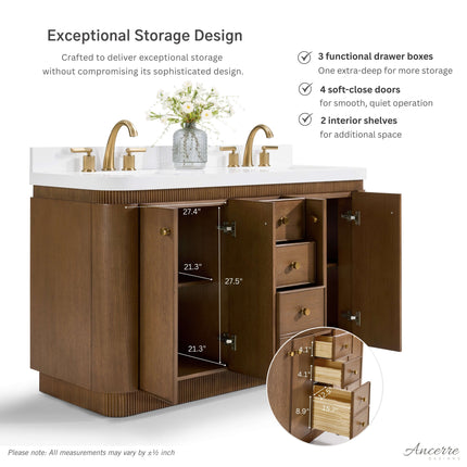 Aston 72" Bath Vanity Set Ancerre Designs