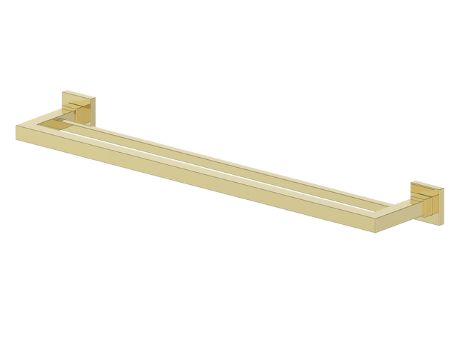 ZLINE Bliss Double Towel Rail in Polished Gold (BLS-TR-PG)