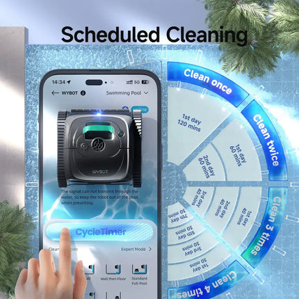 WYBOT Full Pool Solution Bundle-C1 & F1 WYBOT