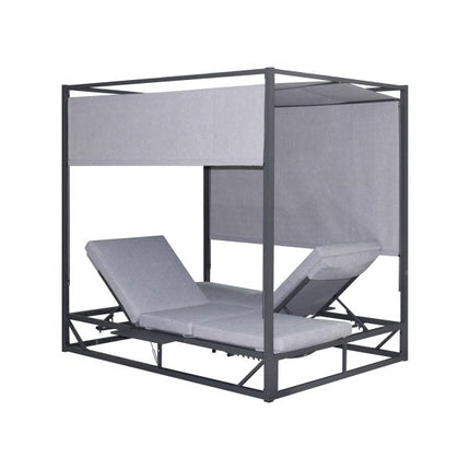 Deko Living Outdoor Gray Rectangular Patio Daybed - COP30504DGRY Deko Living