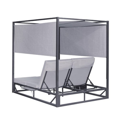 Deko Living Outdoor Gray Rectangular Patio Daybed - COP30504DGRY Deko Living