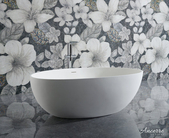 Crestwood Freestanding Solid Surface Bathtub Ancerre Designs