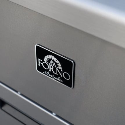 Forno Commerciale Natural Gas Deep Fryer, 3 Burners 90,000 BTU, 40 lbs, Millivolt Control FORNO