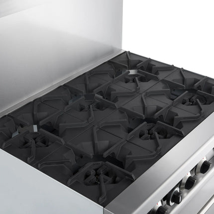 Forno Commerciale 36 Inch Gas Range with 6 Burners FORNO