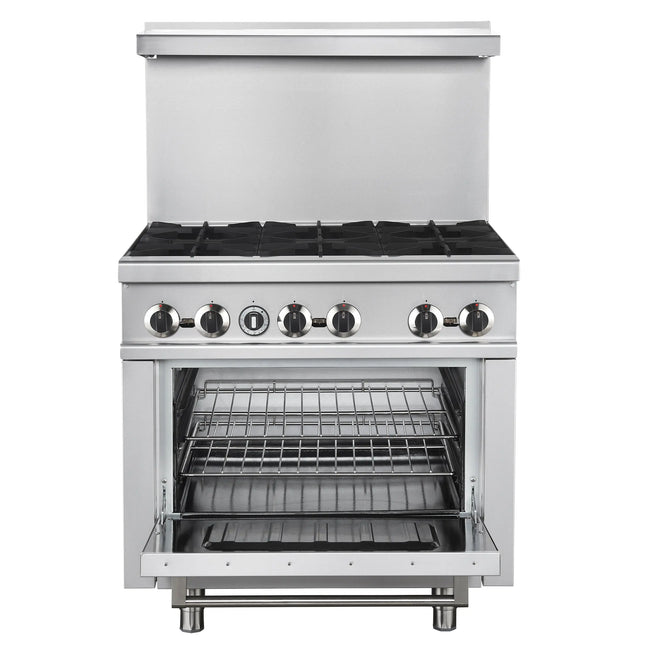 Forno Commerciale 36 Inch Gas Range with 6 Burners FORNO