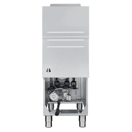 Forno Commerciale Natural Gas Deep Fryer, 3 Burners 90,000 BTU, 40 lbs, Millivolt Control FORNO