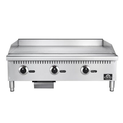 Forno Commerciale 36 Inch Gas Griddle, 3 Burners FORNO
