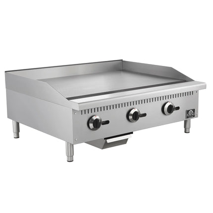 Forno Commerciale 36 Inch Gas Griddle, 3 Burners FORNO