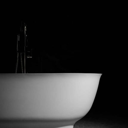 Fiore Freestanding Solid Surface Bathtub Ancerre Designs