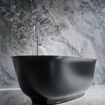Fiore Freestanding Solid Surface Bathtub Ancerre Designs