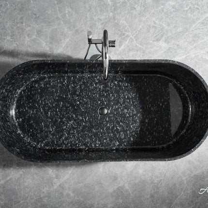 Odessa 67" Freestanding Forged Carbon Fiber Bathtub Ancerre Designs
