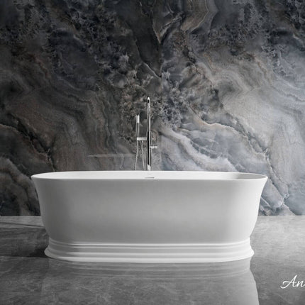 Heritage Freestanding Solid Surface Bathtub Ancerre Designs