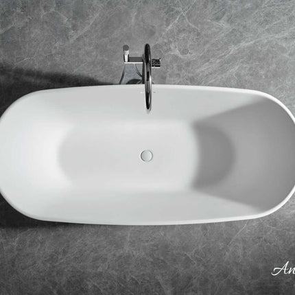 Heritage Freestanding Solid Surface Bathtub Ancerre Designs