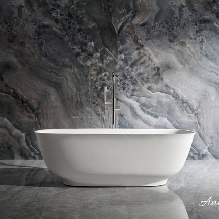 Fiore Freestanding Solid Surface Bathtub Ancerre Designs