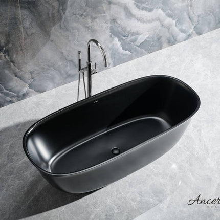 Fiore Freestanding Solid Surface Bathtub Ancerre Designs
