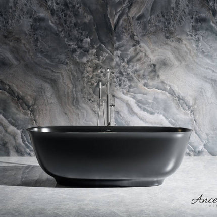 Fiore Freestanding Solid Surface Bathtub Ancerre Designs