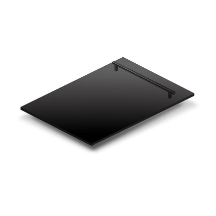ZLINE 18 in. Dishwasher Panel in Black Stainless Steel with Modern Handle (DP-BS-H-18)