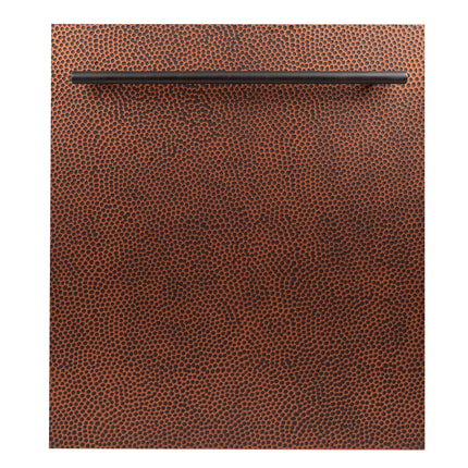 ZLINE 24" Dishwasher Panel in Hand-Hammered Copper with Modern Handle (DP-HH-24)