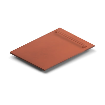 ZLINE 18" Tallac Dishwasher Panel in Copper with Traditional Handle (DPV-C-18)