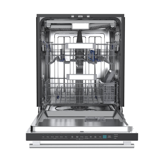Stella 24 in. Built-in Dishwasher in White, Tall Tub, Top Touch Control, Fingerprint-Resistant Stainless Steel Dishwasher, Quiet 44 dBA, Soil-Sensing Capable, NSF & ENERGY STAR FORNO