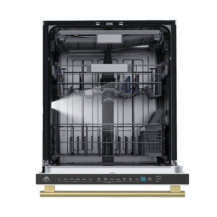 Stella 24 in. Built-in Dishwasher in White, Tall Tub, Top Touch Control, Fingerprint-Resistant Stainless Steel Dishwasher, Quiet 44 dBA, Soil-Sensing Capable, NSF & ENERGY STAR FORNO