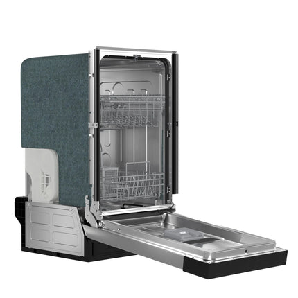 Forno Polo 18-Inch Built-In Stainless Steel Dishwasher, 8 Place Settings, ENERGY STAR Certified, 52 dBA FORNO