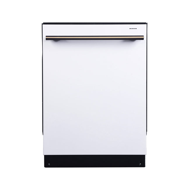 Espresso Lucente 24" Built-in Tall Tub Dishwasher, 49 dBA, Delay Start, Third Rack, 14 Place Settings, ENERGY STAR, White FORNO
