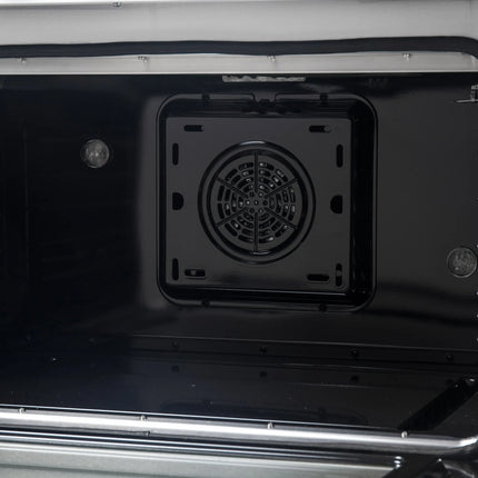 Forno Galiano 36" Freestanding Dual Fuel Range in White FORNO
