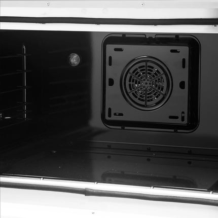 Forno Galiano 36-inch Freestanding French Door Dual Fuel Range White FORNO