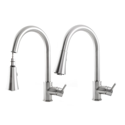 ZLINE Edison Kitchen Faucet in Brushed Nickel (EDS-KF-BN)