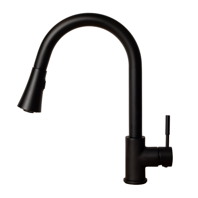 ZLINE Edison Kitchen Faucet in Matte Black (EDS-KF-MB)