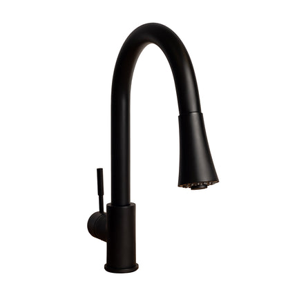 ZLINE Edison Kitchen Faucet in Matte Black (EDS-KF-MB)