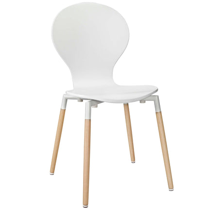 Modway EEI-1053 Path Dining Wood Side Chair Modway