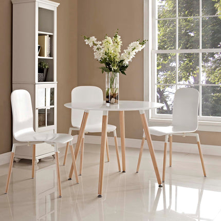 Modway EEI-1055 Track Round Dining Table - Plaza Home Decor