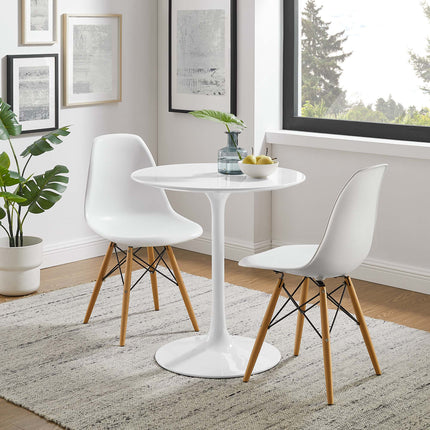 Modway EEI-1115 Lippa 28" Round Wood Dining Table Modway