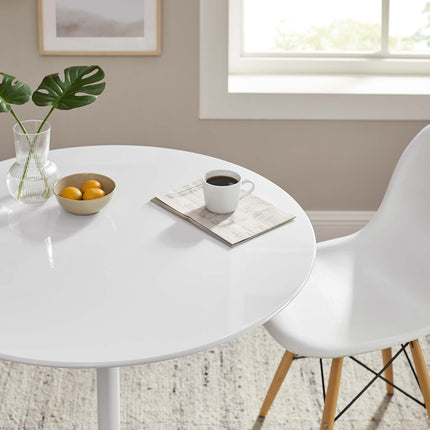 Modway EEI-1116 Lippa 36" Round Wood Dining Table Modway