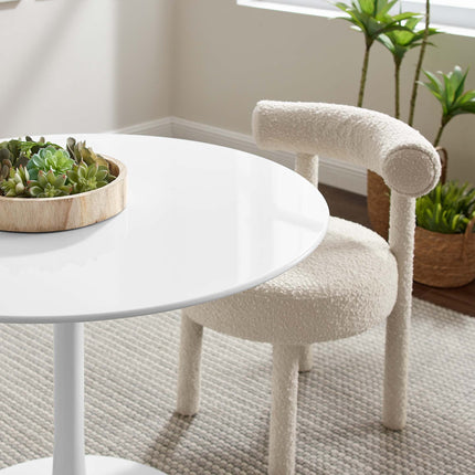 Modway EEI-1117 Lippa 40" Round Wood Dining Table Modway
