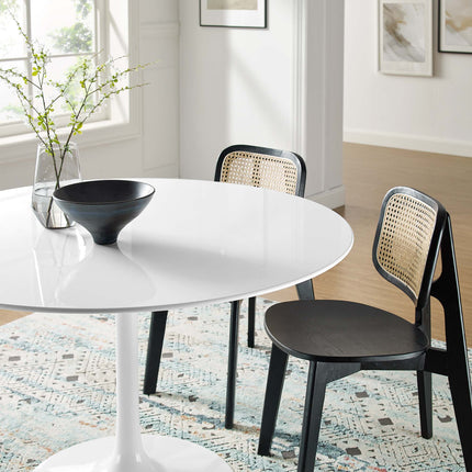 Modway EEI-1118 Lippa 48" Round Wood Dining Table Modway
