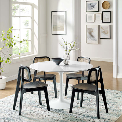 Modway EEI-1118 Lippa 48" Round Wood Dining Table Modway