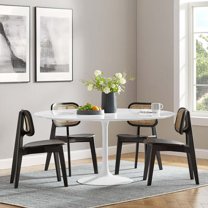 Modway EEI-1120 Lippa 60" Round Wood Dining Table Modway