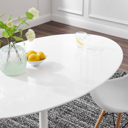 Modway EEI-1121 Lippa 60" Oval Wood Dining Table Modway