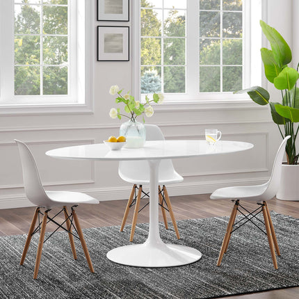 Modway EEI-1121 Lippa 60" Oval Wood Dining Table Modway