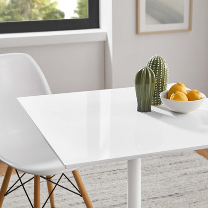 Modway EEI-1123 Lippa 28" Square Wood Dining Table Modway